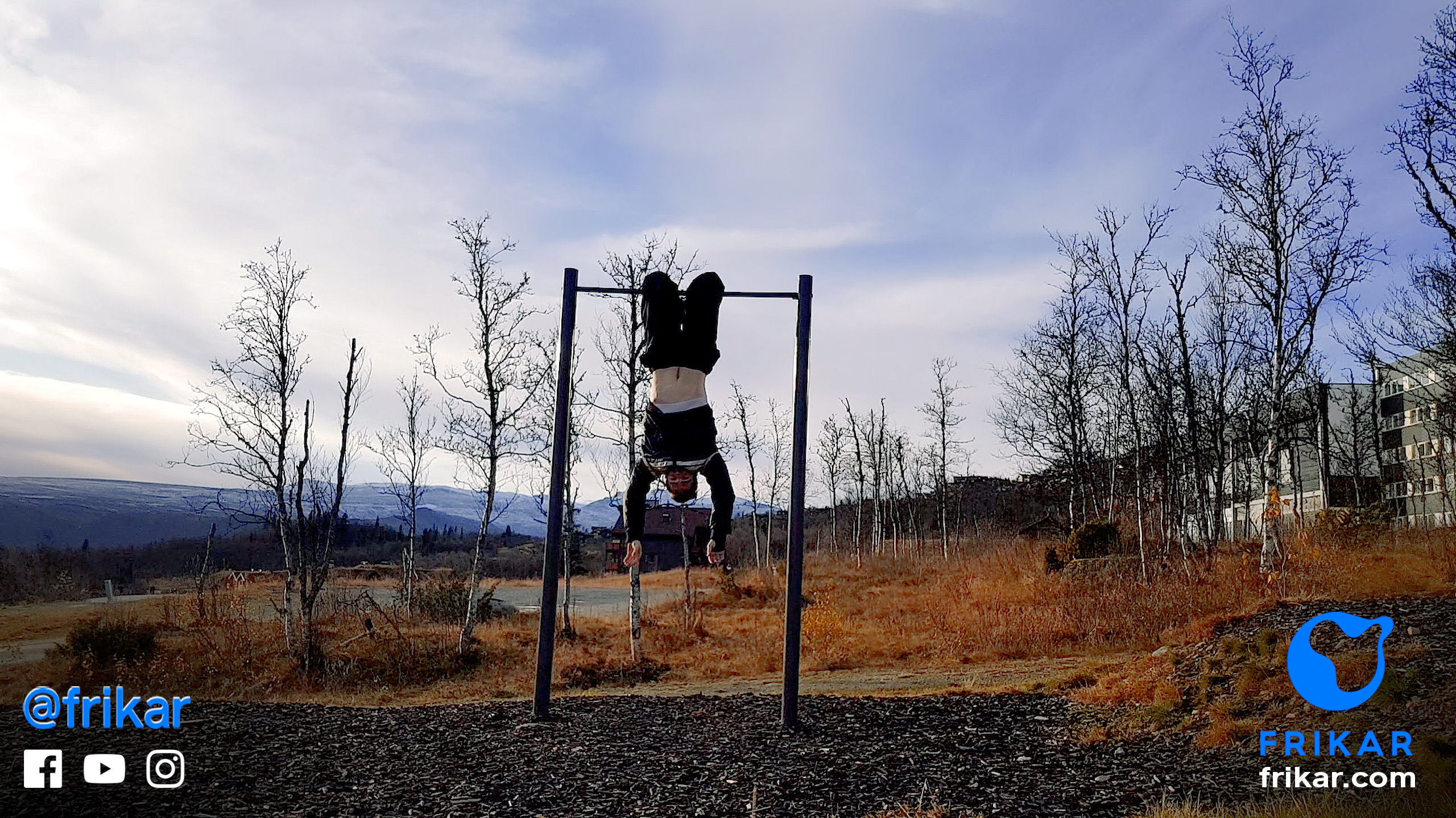 Tren parkour med Hallgrim Hansegård frå FRIKAR