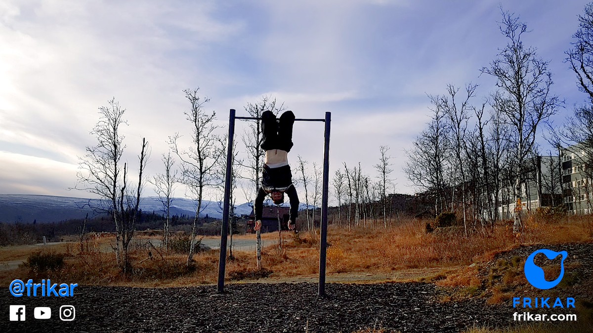 Tren parkour med Hallgrim Hansegård frå FRIKAR
