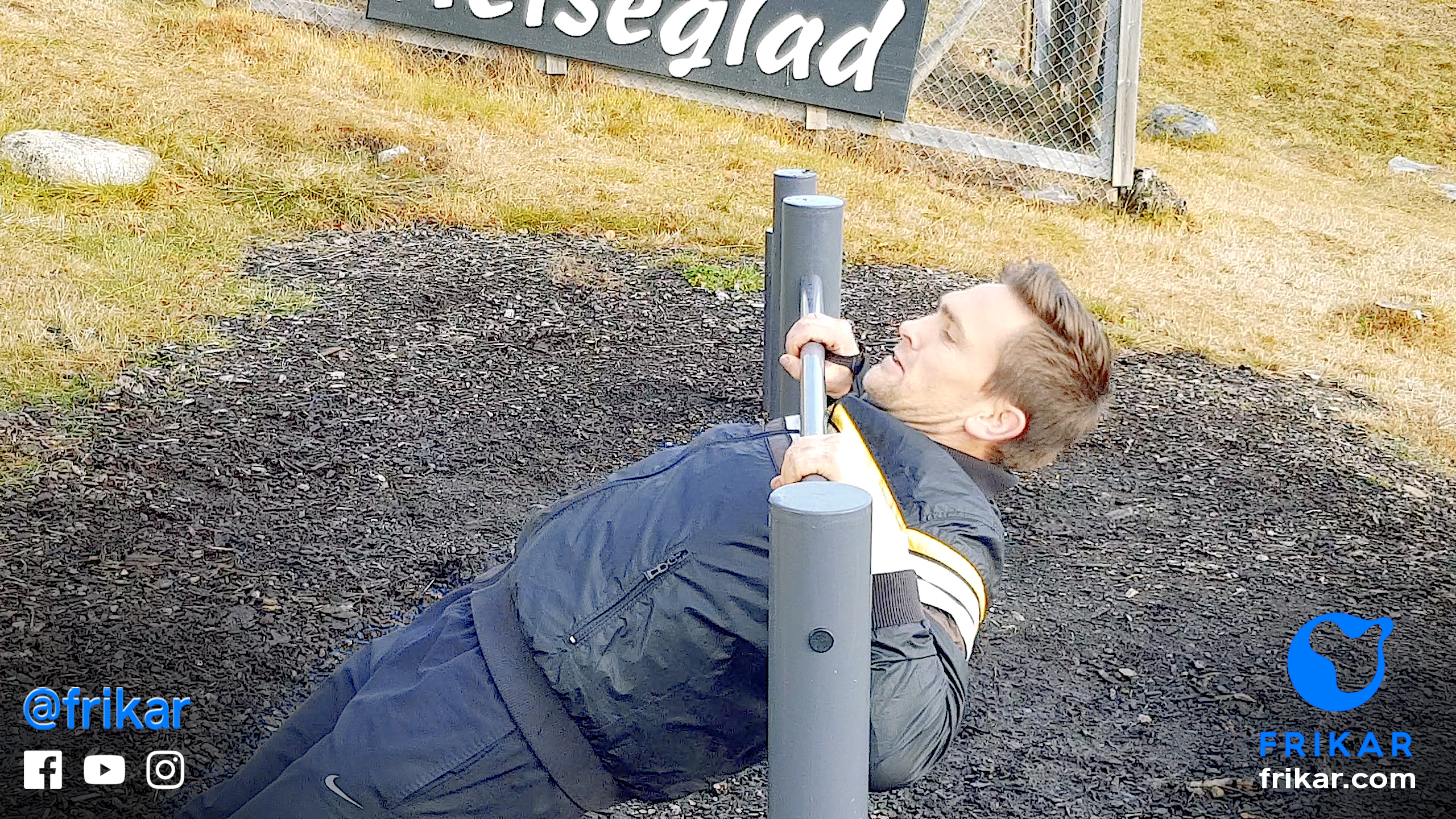 Tren parkour med Hallgrim Hansegård frå FRIKAR