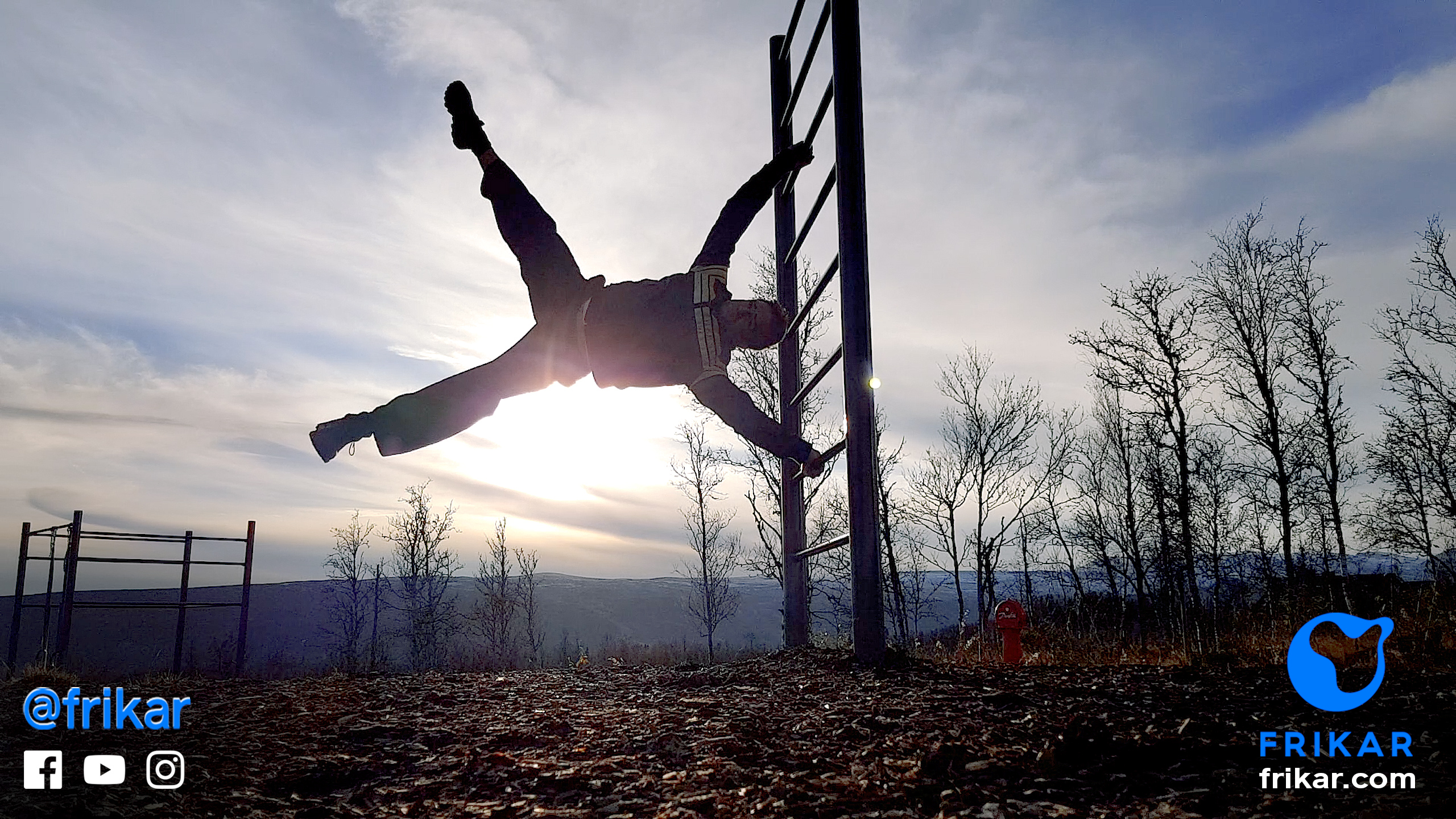 Tren parkour med Hallgrim Hansegård frå FRIKAR