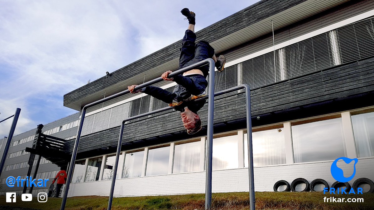 Tren parkour med Hallgrim Hansegård frå FRIKAR