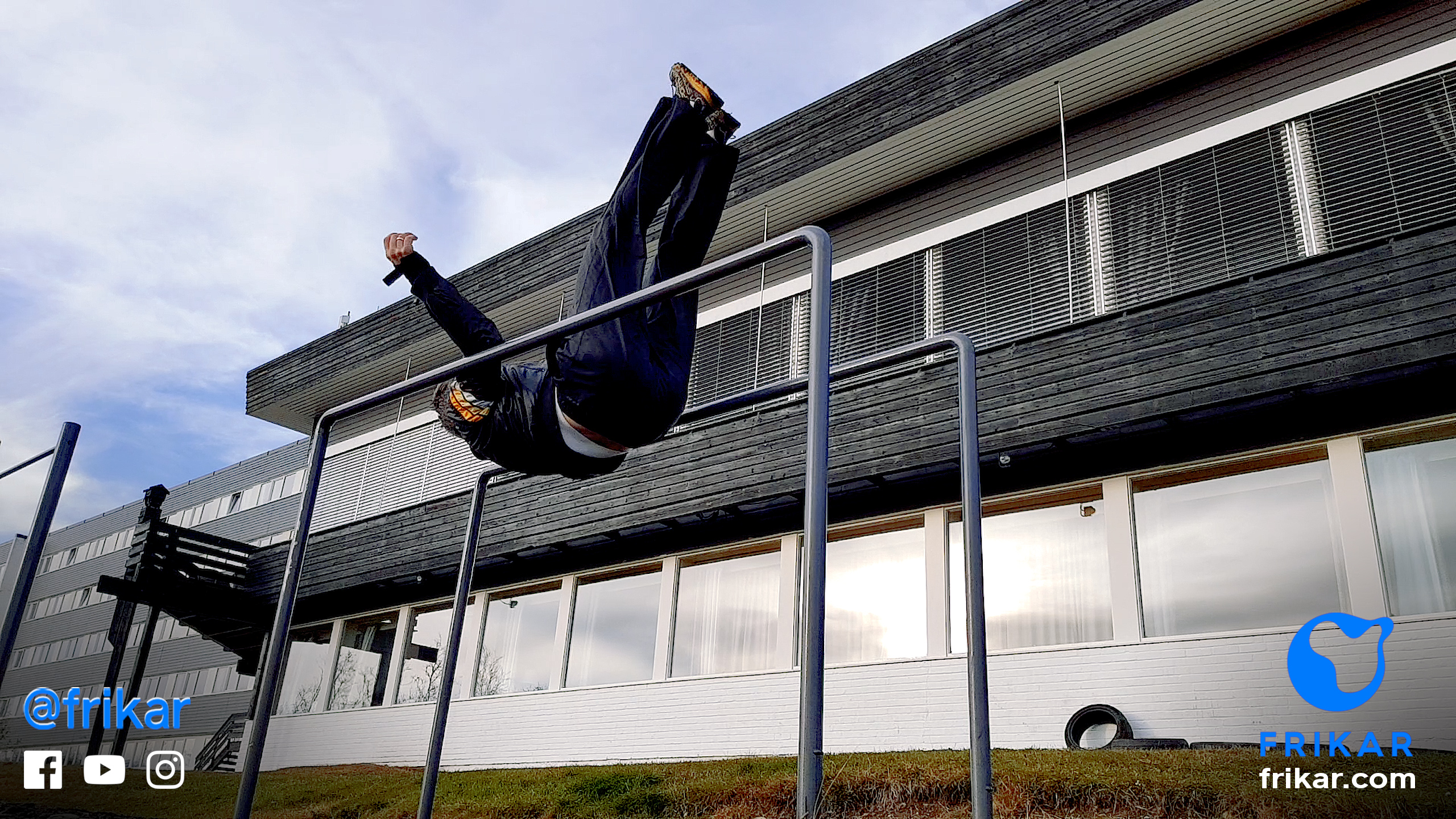 Tren parkour med Hallgrim Hansegård frå FRIKAR