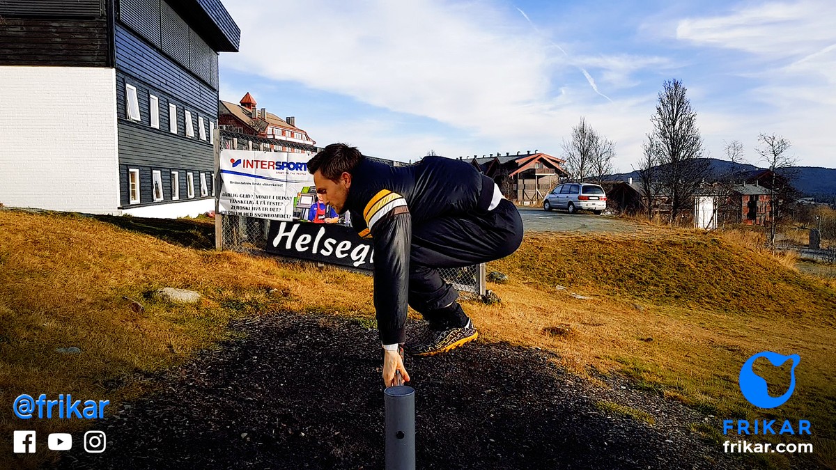 Tren parkour med Hallgrim Hansegård frå FRIKAR