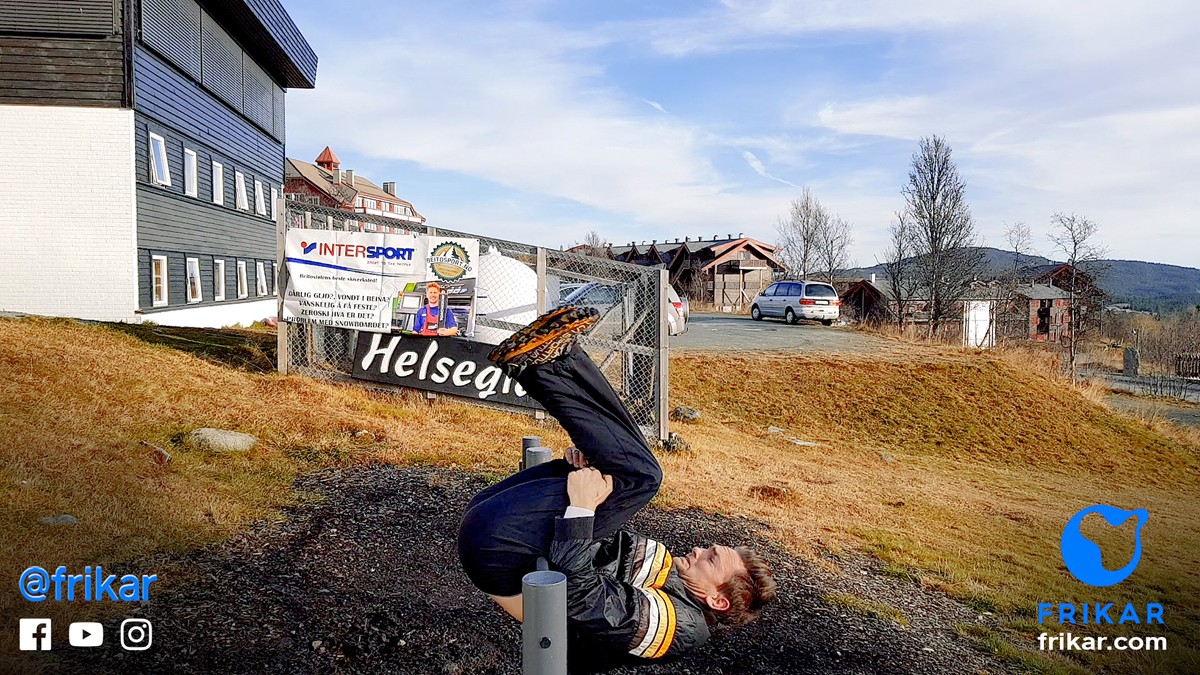Tren parkour med Hallgrim Hansegård frå FRIKAR