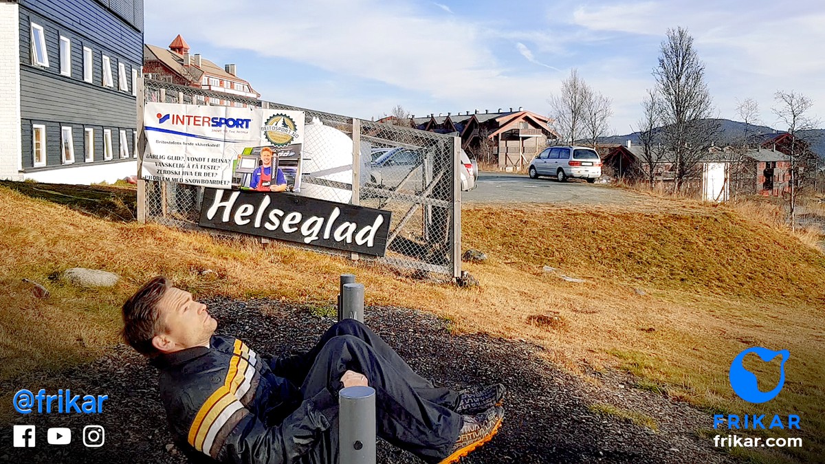 Tren parkour med Hallgrim Hansegård frå FRIKAR