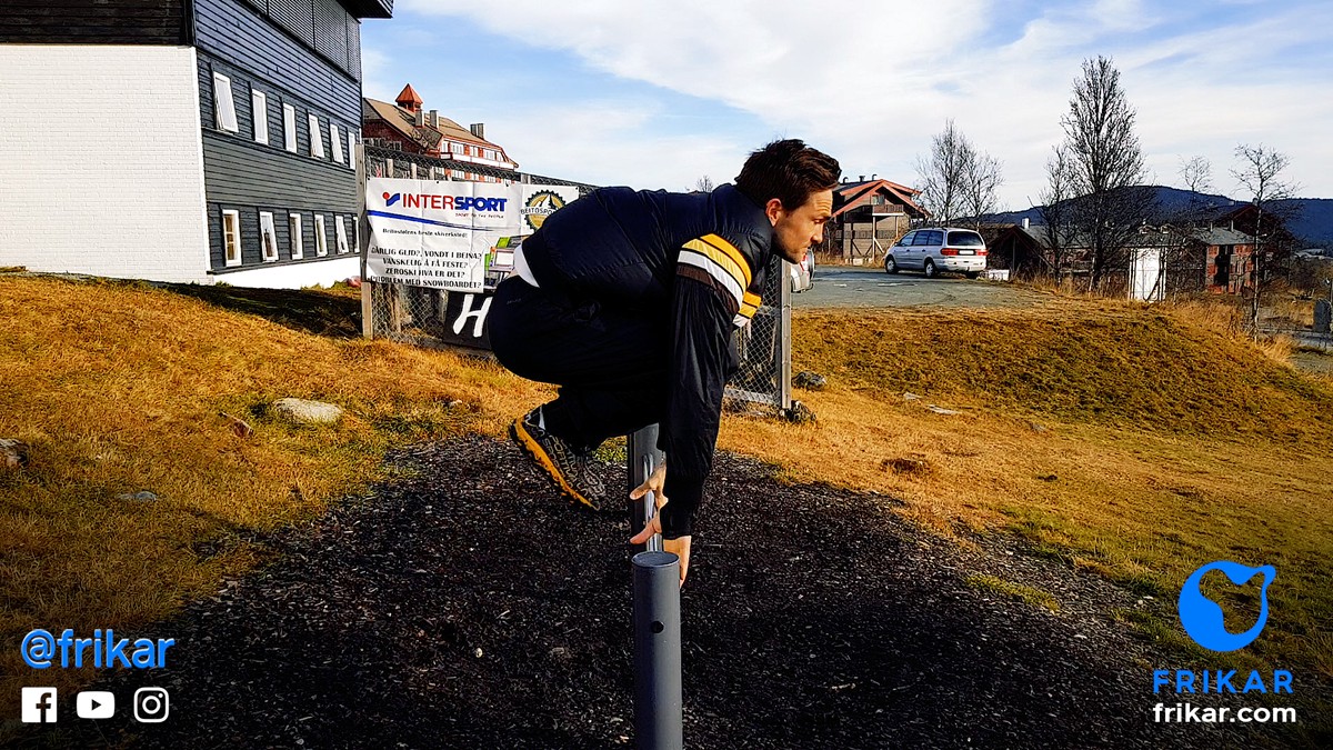 Tren parkour med Hallgrim Hansegård frå FRIKAR